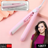 Beauty and Personal Care Professional Ceramic Plate Mini Hair Styler
