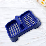 2in1 Plastic Soap Case, Dual Section Soap Holder (1 Pc / Multicolor)