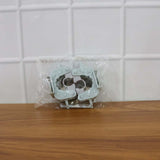 Wall Mounted Mop and Broom Holder Clip (2 Pc)